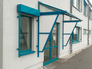Individuelle Sonderkonstruktion aus Aluminiumprofilen